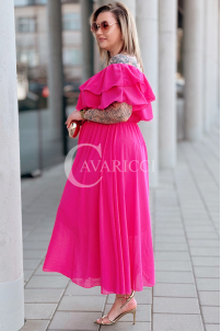 Kleid in Fuchsia – Große Größen | Cavaricci.de