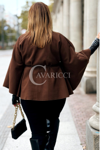 FENJA Poncho-Mantel Plus Size – Elegant & Kuschelig