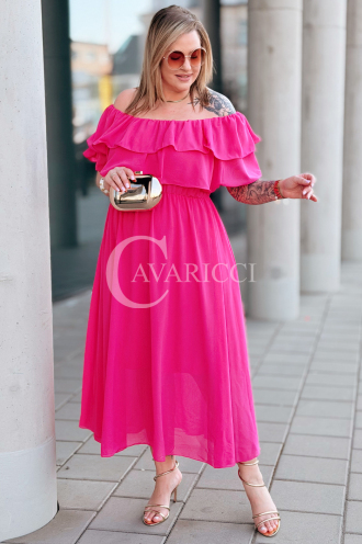 Kleid in Fuchsia – Große Größen | Cavaricci.de