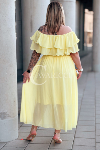 Kleid in Gelb – Große Größen | Cavaricci.de