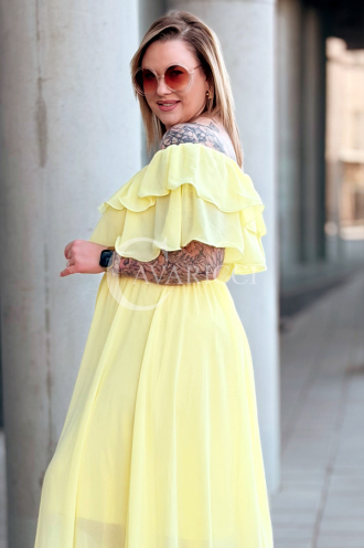 Kleid in Gelb – Große Größen | Cavaricci.de