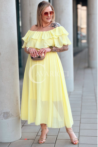 Kleid in Gelb – Große Größen | Cavaricci.de