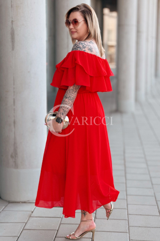 Kleid in Rot – Große Größen | Cavaricci.de