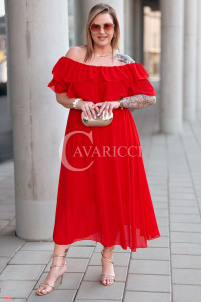 Kleid in Rot – Große Größen | Cavaricci.de