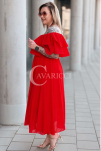 Kleid in Rot – Große Größen | Cavaricci.de
