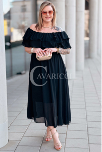 Kleid in Schwarz – Große Größen | Cavaricci.de