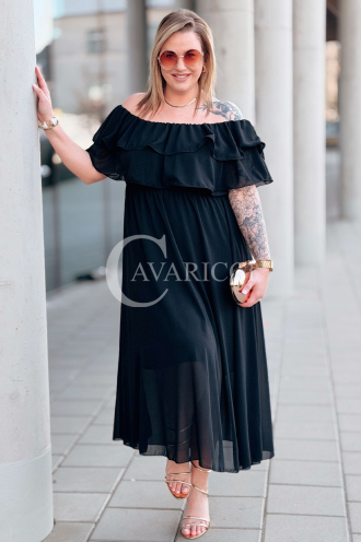 Kleid in Schwarz – Große Größen | Cavaricci.de