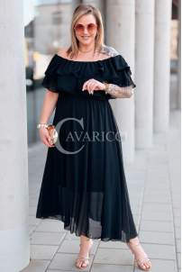 Kleid in Schwarz – Große Größen | Cavaricci.de