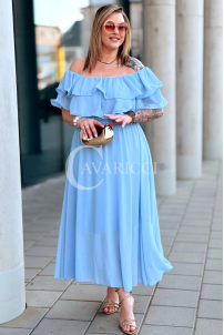 Kleid in Hellblau – Große Größen | Cavaricci.de