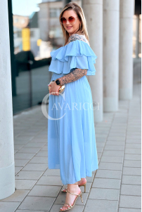 Kleid in Hellblau – Große Größen | Cavaricci.de