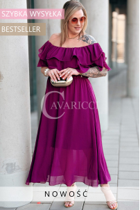 Kleid in Purpur – Große Größen | Cavaricci.de