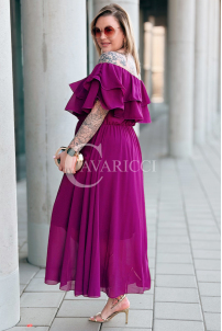Kleid in Purpur – Große Größen | Cavaricci.de