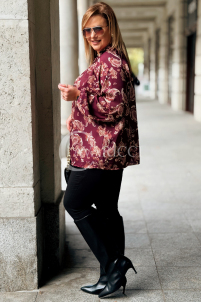 MIRANDA Elegante Bluse in Übergröße – Feminin & Stilvoll