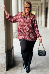MIRANDA Elegante Bluse in Übergröße – Feminin & Stilvoll