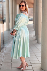 SENNA Kleid in Mintgrün – Große Größen | Cavaricci.de