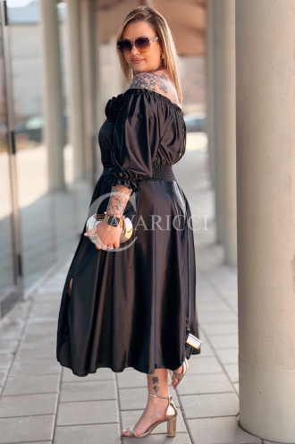 SENNA Kleid in Schwarz – Große Größen | Cavaricci.de