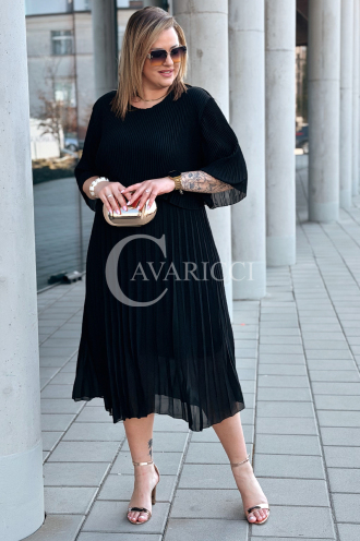 LETIZIA Kleid in Schwarz – Große Größen | Cavaricci.de