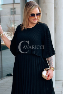 LETIZIA Kleid in Schwarz – Große Größen | Cavaricci.de