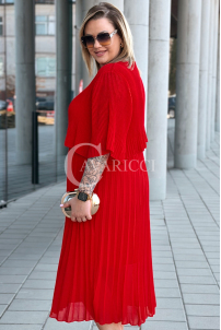 LETIZIA Kleid in Rot – Große Größen | Cavaricci.de