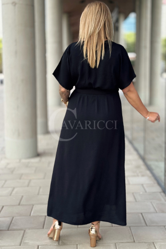 AMANDA Kleid in Schwarz – Große Größen | Cavaricci.de