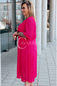 LETIZIA Kleid in Fuchsia – Große Größen | Cavaricci.de