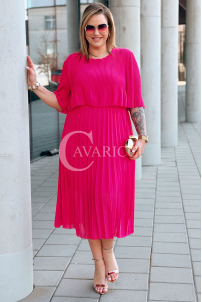 LETIZIA Kleid in Fuchsia – Große Größen | Cavaricci.de