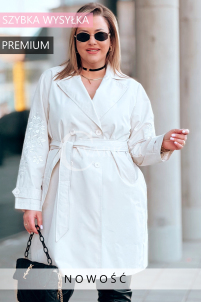 PRISCA Kleid in Beige – Große Größen | Cavaricci.de