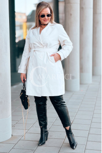 PRISCA Kleid in Beige – Große Größen | Cavaricci.de