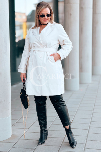 PRISCA Kleid in Beige – Große Größen | Cavaricci.de