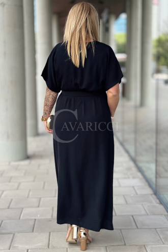 AMANDA Kleid in Schwarz – Große Größen | Cavaricci.de