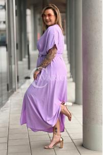 AMANDA Kleid in Flieder – Große Größen | Cavaricci.de