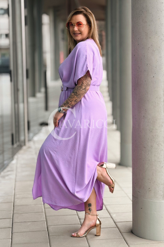 AMANDA Kleid in Flieder – Große Größen | Cavaricci.de