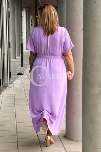 AMANDA Kleid in Flieder – Große Größen | Cavaricci.de