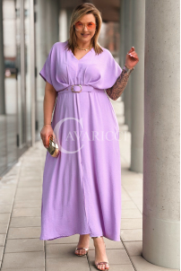 AMANDA Kleid in Flieder – Große Größen | Cavaricci.de