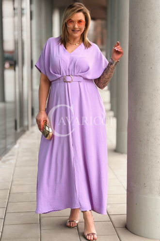 AMANDA Kleid in Flieder – Große Größen | Cavaricci.de