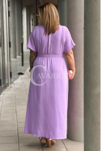AMANDA Kleid in Flieder – Große Größen | Cavaricci.de