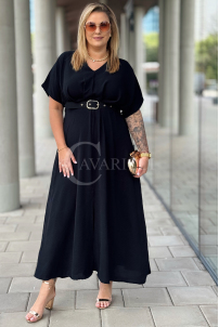 AMANDA Kleid in Schwarz – Große Größen | Cavaricci.de