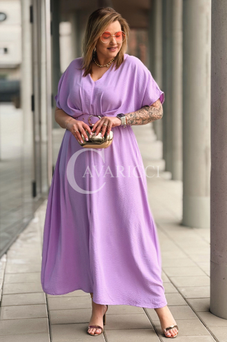 AMANDA Kleid in Flieder – Große Größen | Cavaricci.de