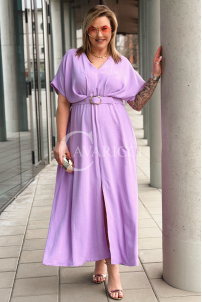 AMANDA Kleid in Flieder – Große Größen | Cavaricci.de