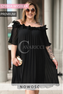 DIORKA Kleid in Schwarz – Große Größen | Cavaricci.de