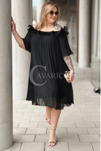 DIORKA Kleid in Schwarz – Große Größen | Cavaricci.de