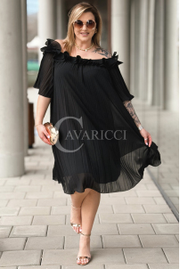 DIORKA Kleid in Schwarz – Große Größen | Cavaricci.de