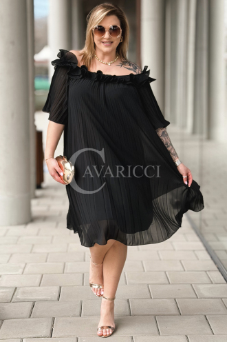 DIORKA Kleid in Schwarz – Große Größen | Cavaricci.de