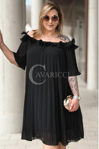 DIORKA Kleid in Schwarz – Große Größen | Cavaricci.de