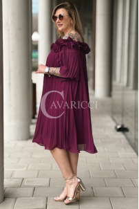 DIORKA Kleid in Purpur – Große Größen | Cavaricci.de