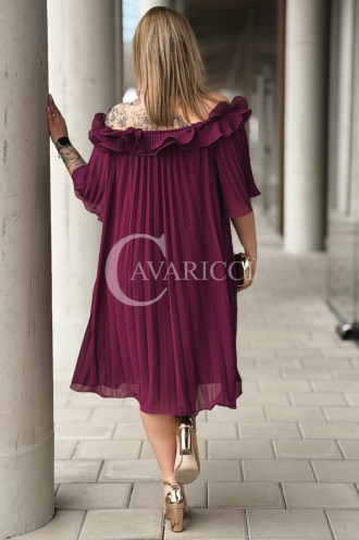 DIORKA Kleid in Purpur – Große Größen | Cavaricci.de