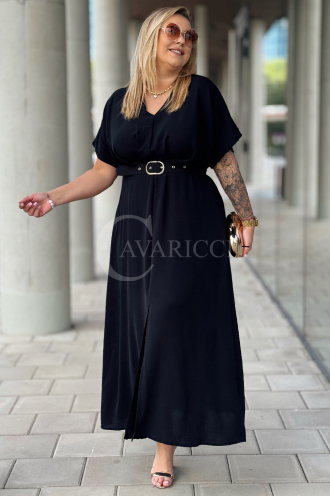 AMANDA Kleid in Schwarz – Große Größen | Cavaricci.de