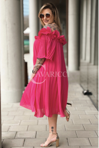 DIORKA Kleid in Fuchsia – Große Größen | Cavaricci.de