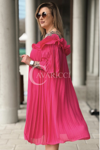 DIORKA Kleid in Fuchsia – Große Größen | Cavaricci.de