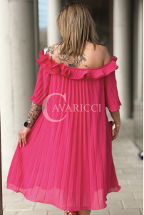 DIORKA Kleid in Fuchsia – Große Größen | Cavaricci.de
